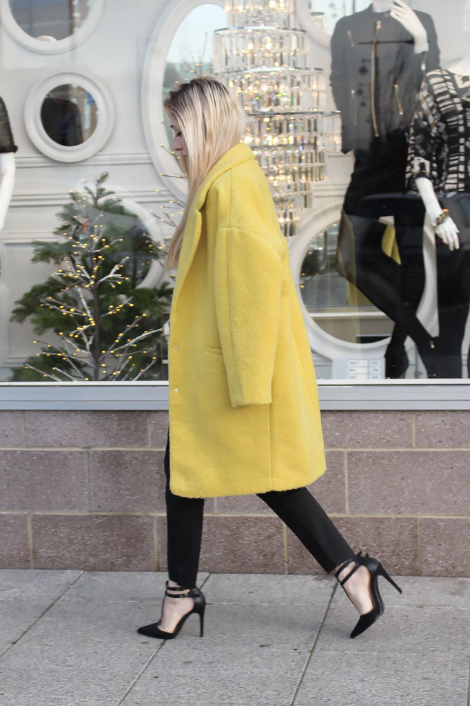 yellow coat primark