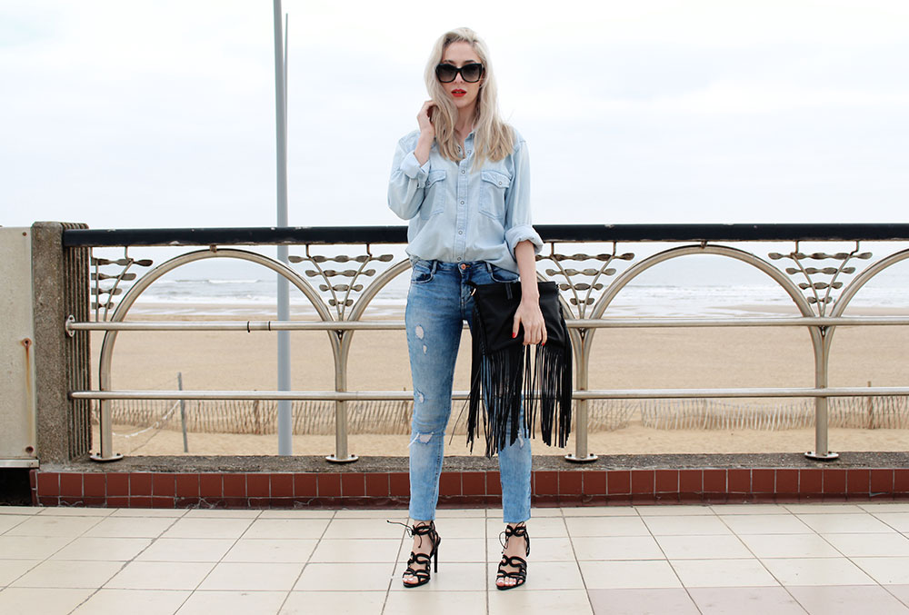 double denim carly musleh uk fashion blogger