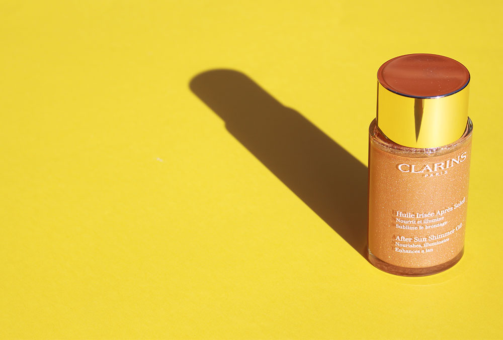 clarins after sun shimmer oil