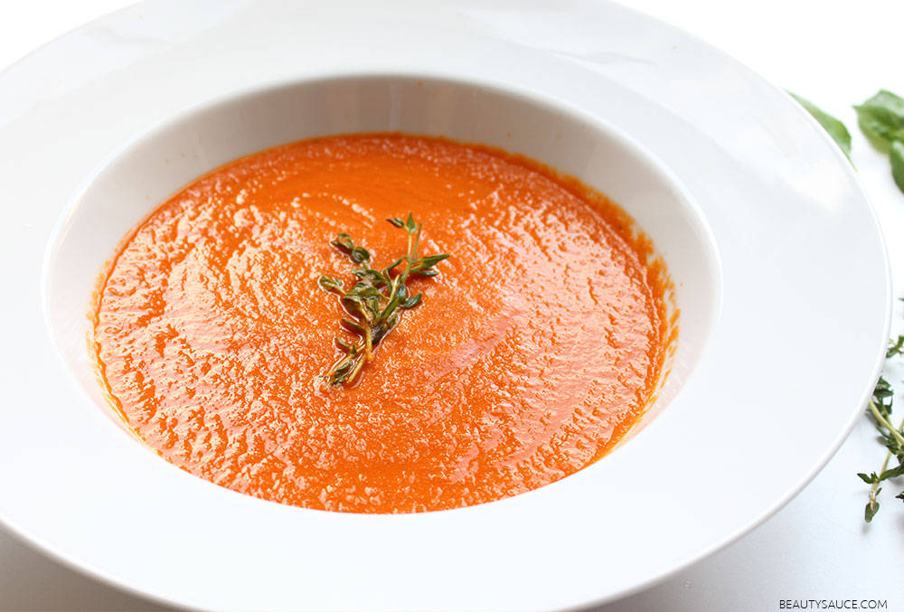 Autumn's Aromatic Appetiser: Vine Tomato Soup