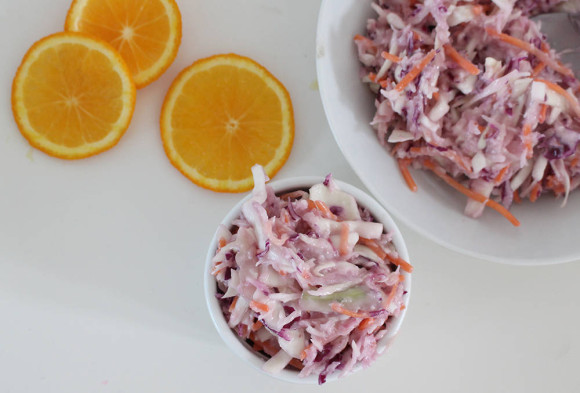 Smoked Tofu and Spicy Vegan Coleslaw Wraps