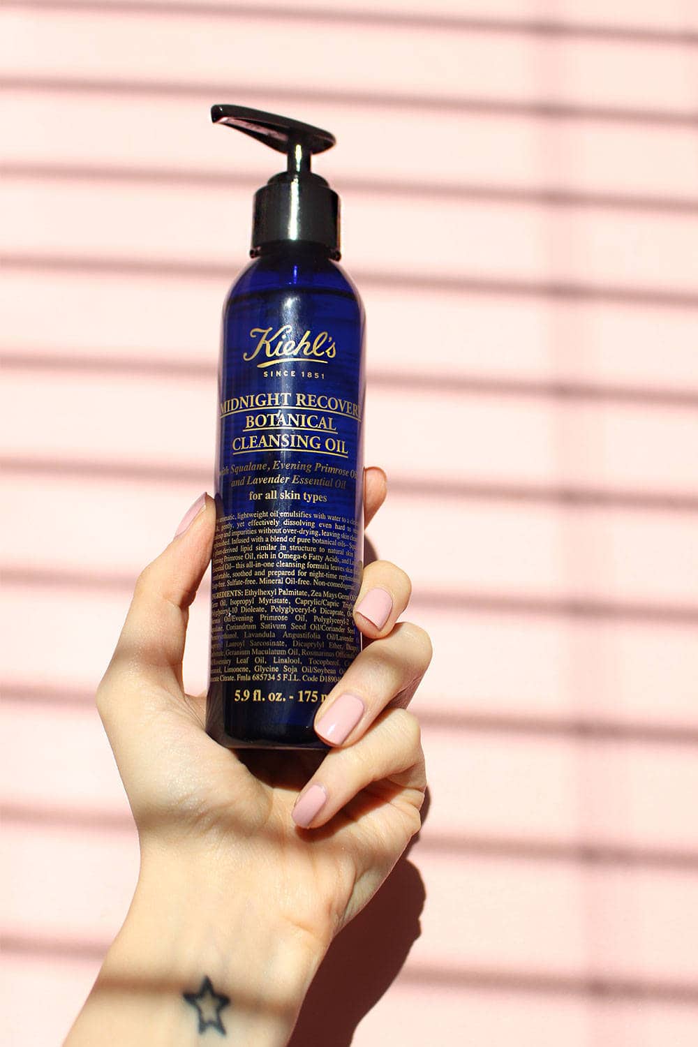 kiehls midnight recovery cleansing oil