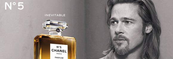 chanel number 5 brad pitt