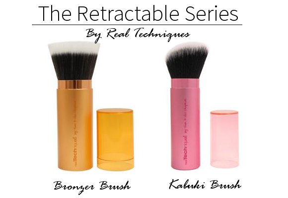 real techniques retractable brushes