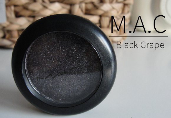 MAC black grape pressed pigments