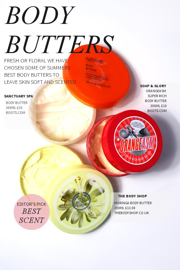 body butter summer