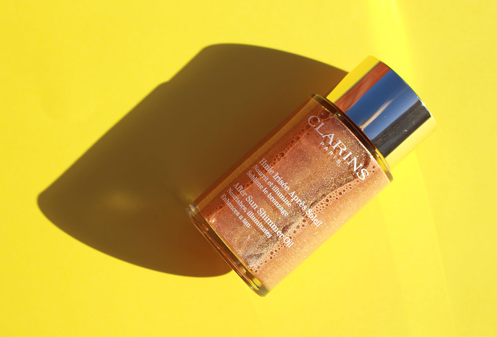 clarins after sun shimmer oil
