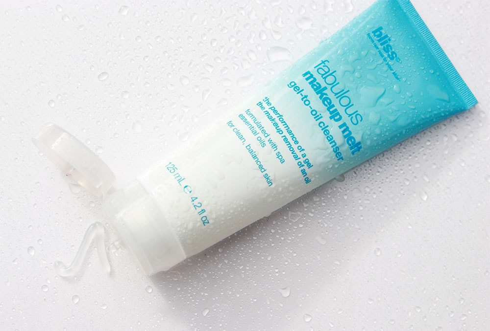 bliss fabulous makeup melt gel-to-oil cleanser