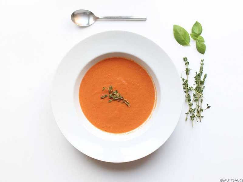 Autumn's Aromatic Appetiser: Vine Tomato Soup