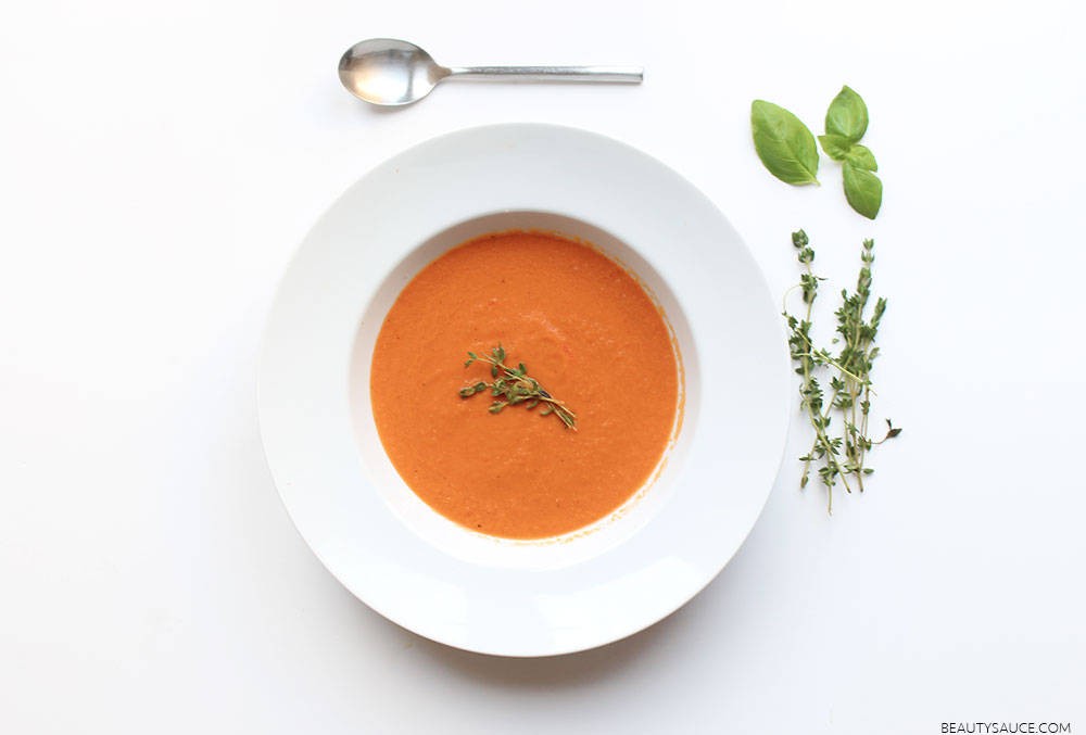 Autumn's Aromatic Appetiser: Vine Tomato Soup